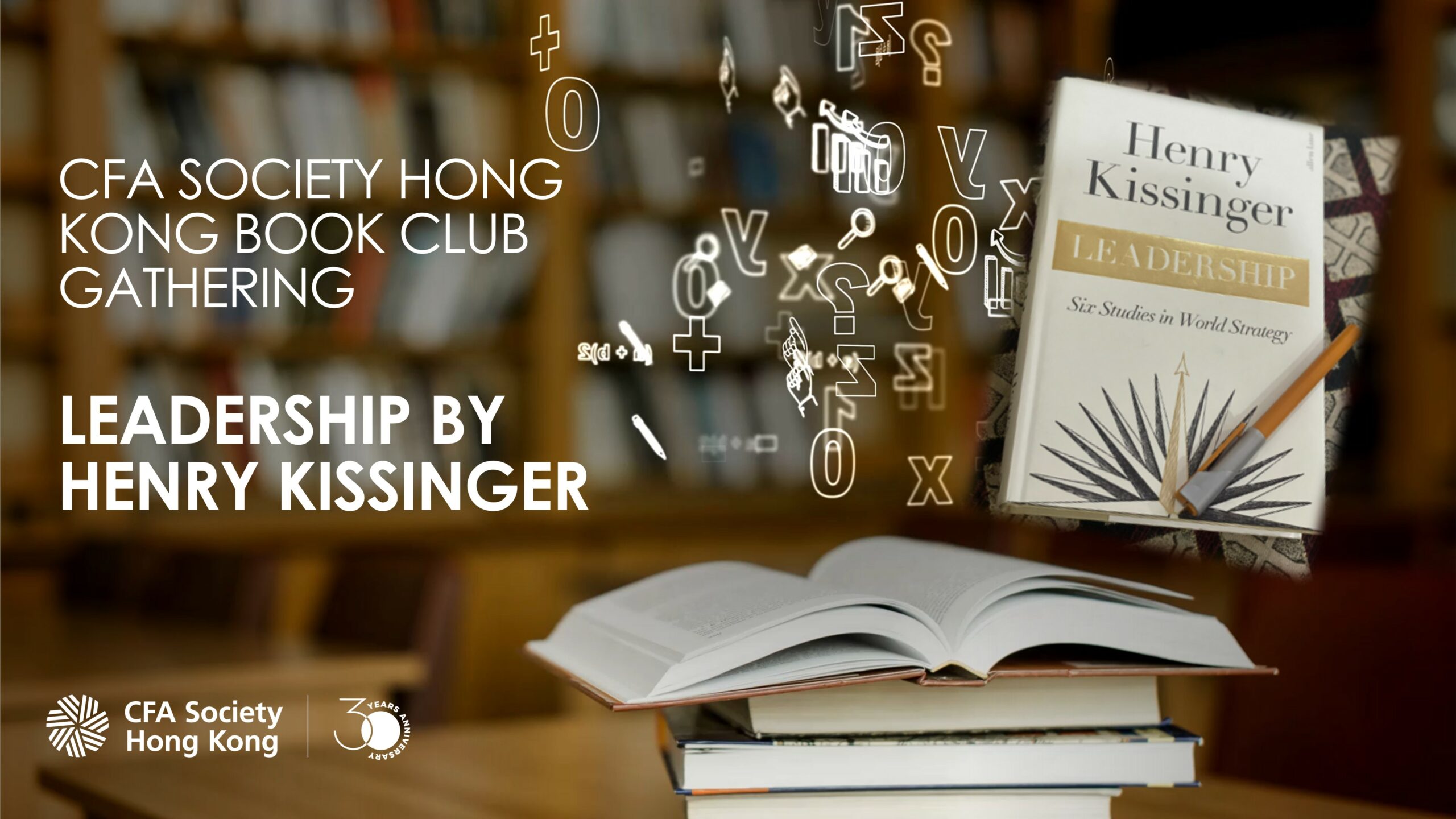 Book Club Gathering – "Leadership" by Henry Kissinger